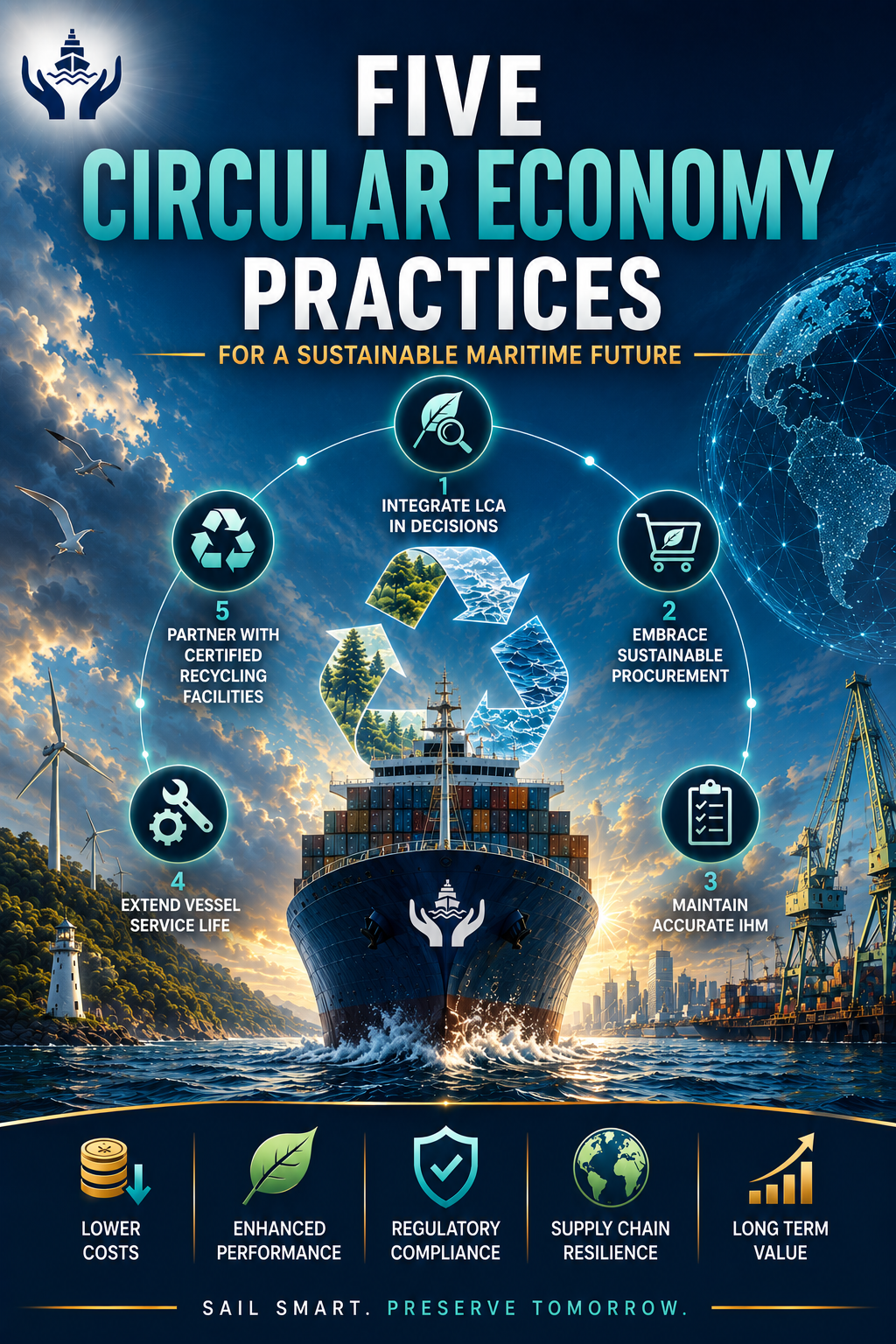 Five Circular Economy Practices Every Shipping Company Should Adopt in 2026 - Varuna Sentinels BV
