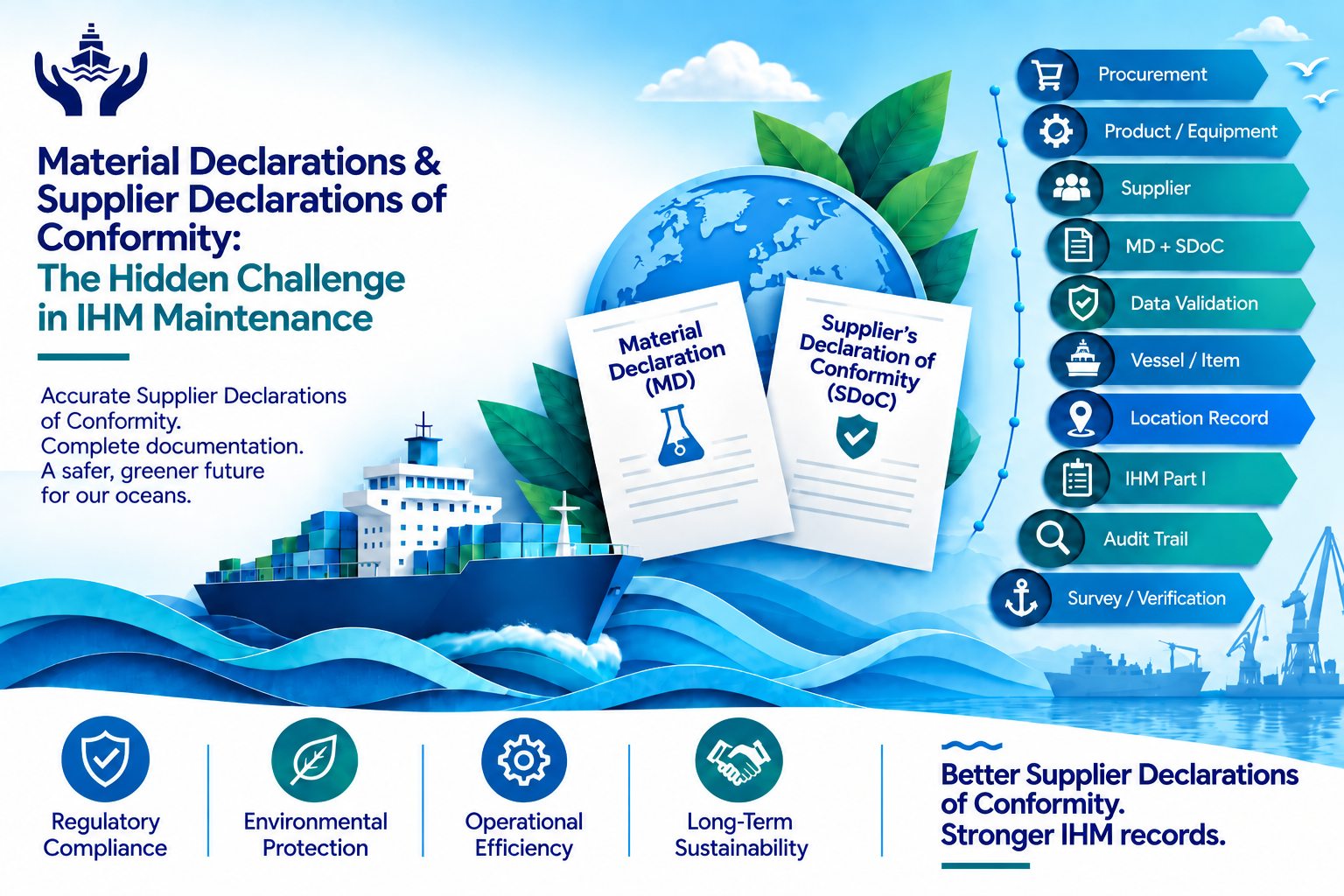 Material Declarations & Supplier Data: The Hidden Challenge in IHM Maintenance - Varuna Sentinels BV